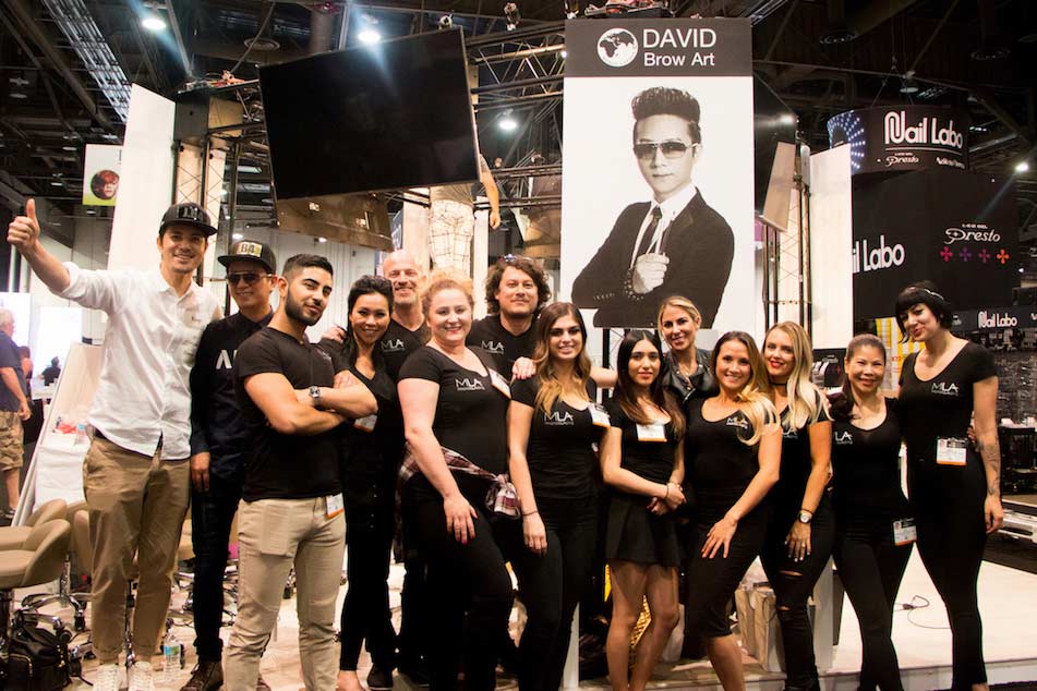 MLA Team at the International Beauty Show 2017