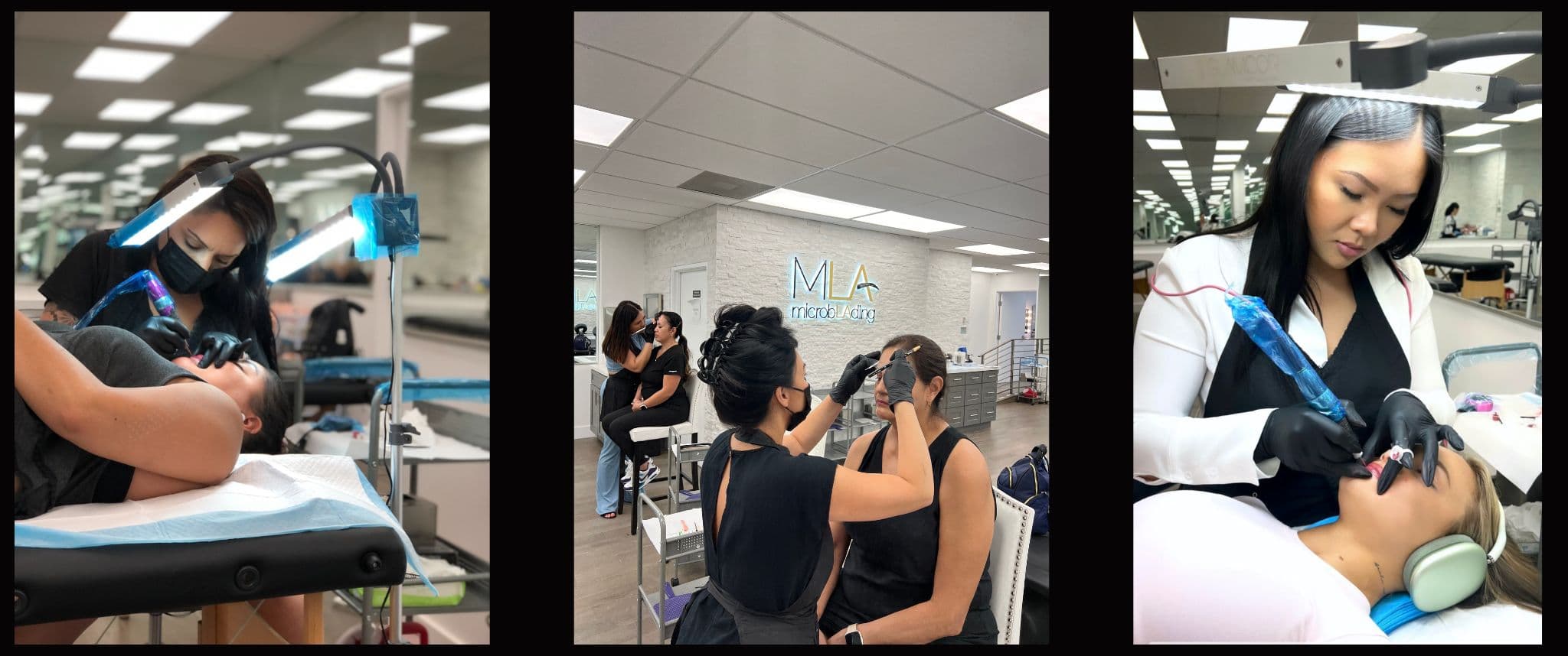 MLA studio — overview of training floor