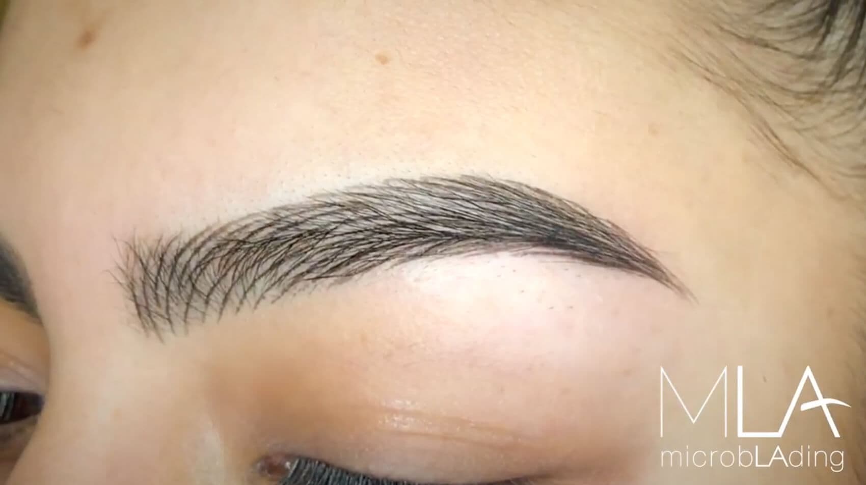 Watch Lindsey Ta Create Hairstroke Eyebrows Freehand