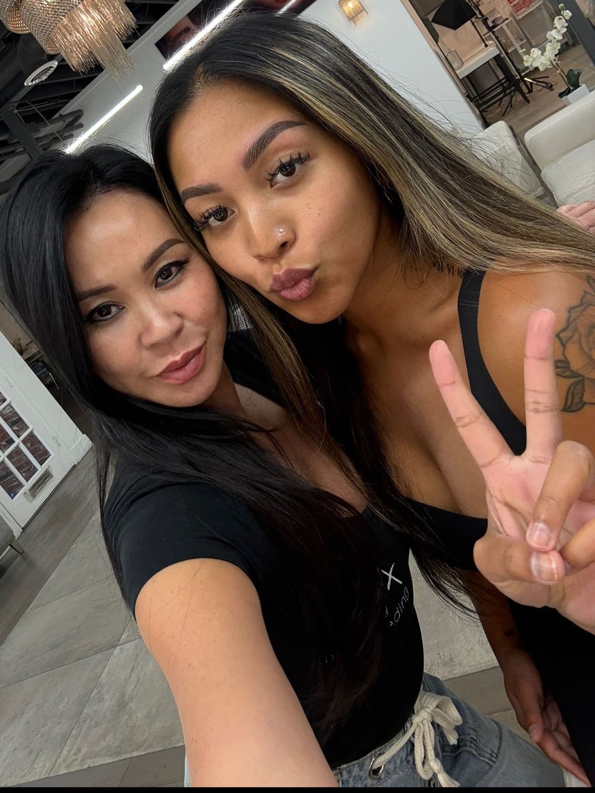 Lindsey Ta, founder of Microblading LA, in the studio