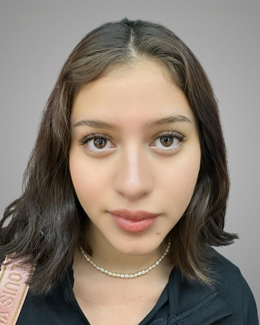 Combo Brows before — Sparse, faint brows