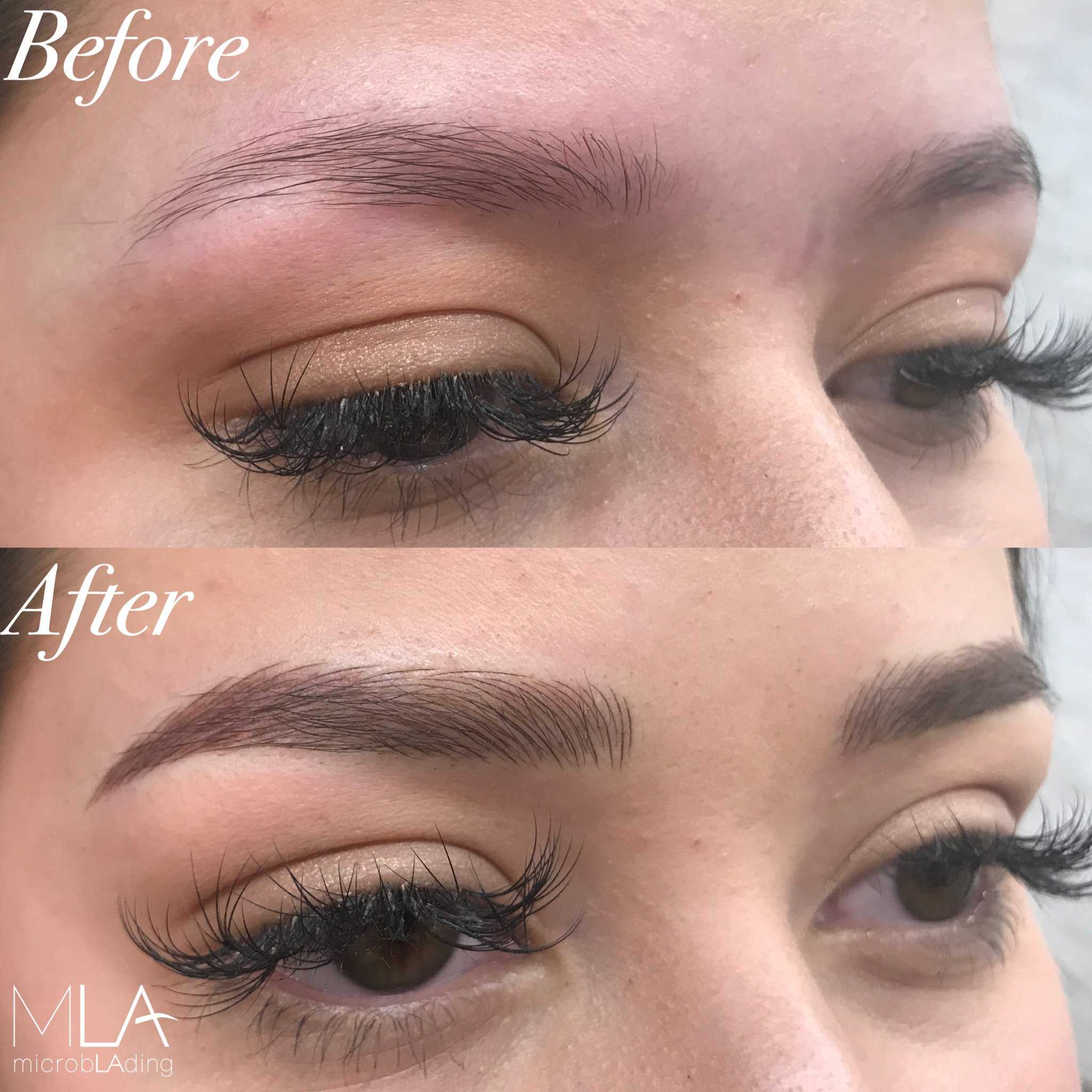 Brunette,Combo Brows