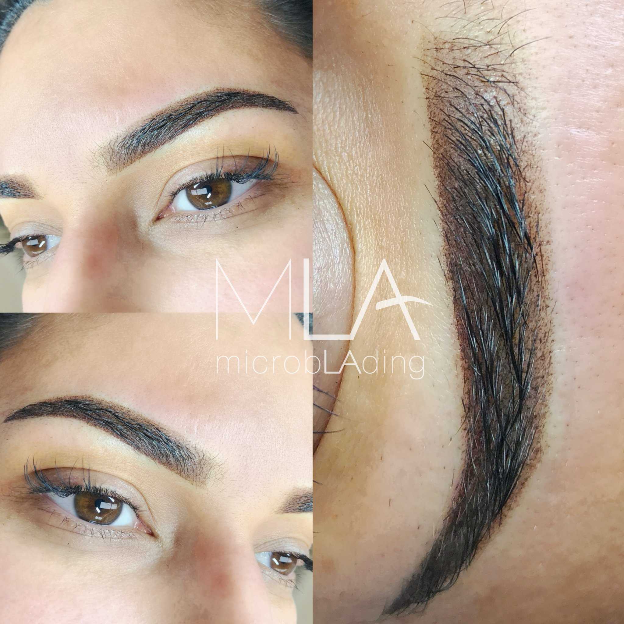 Close Up,Black Hair,Powder Brows