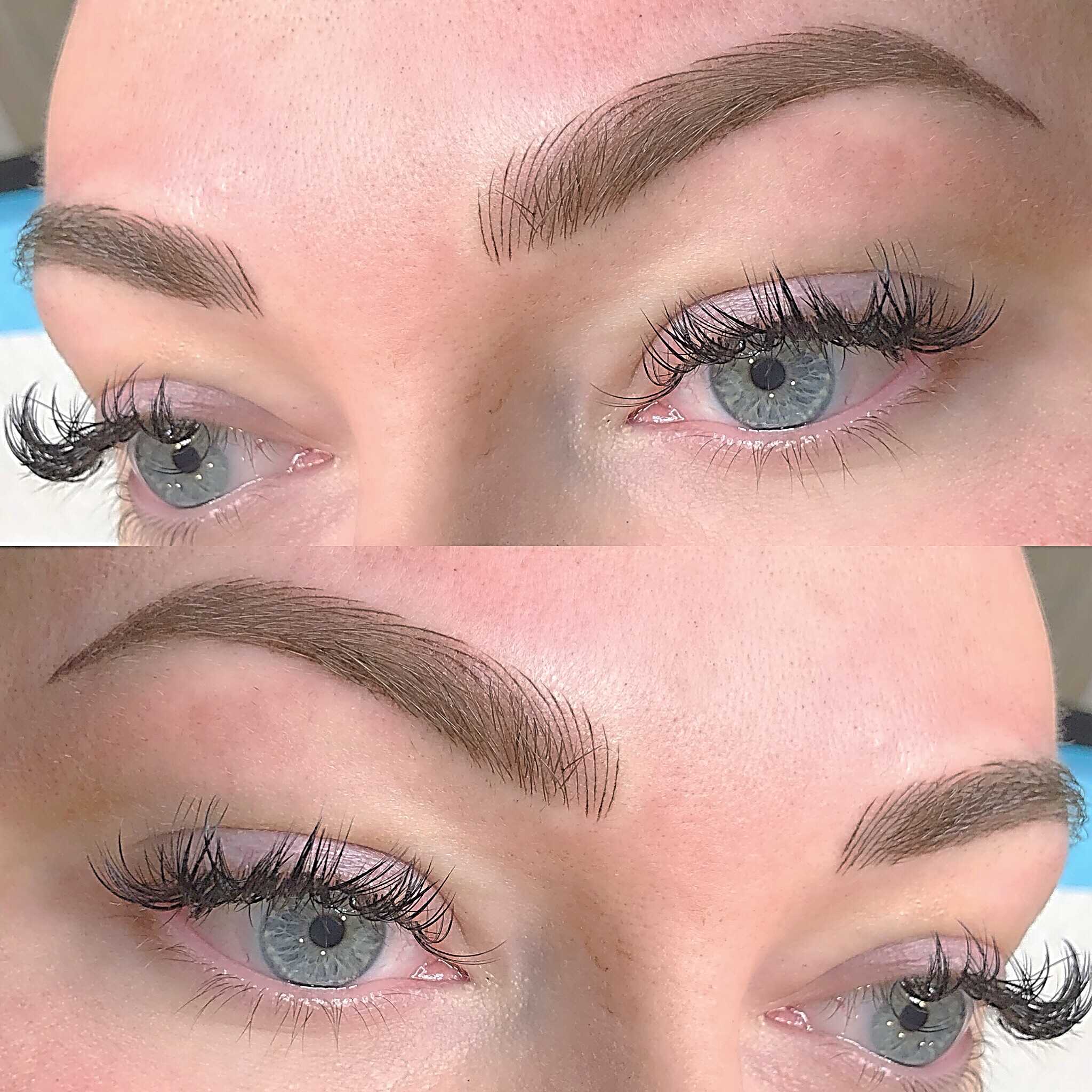 Blonde,combo brows