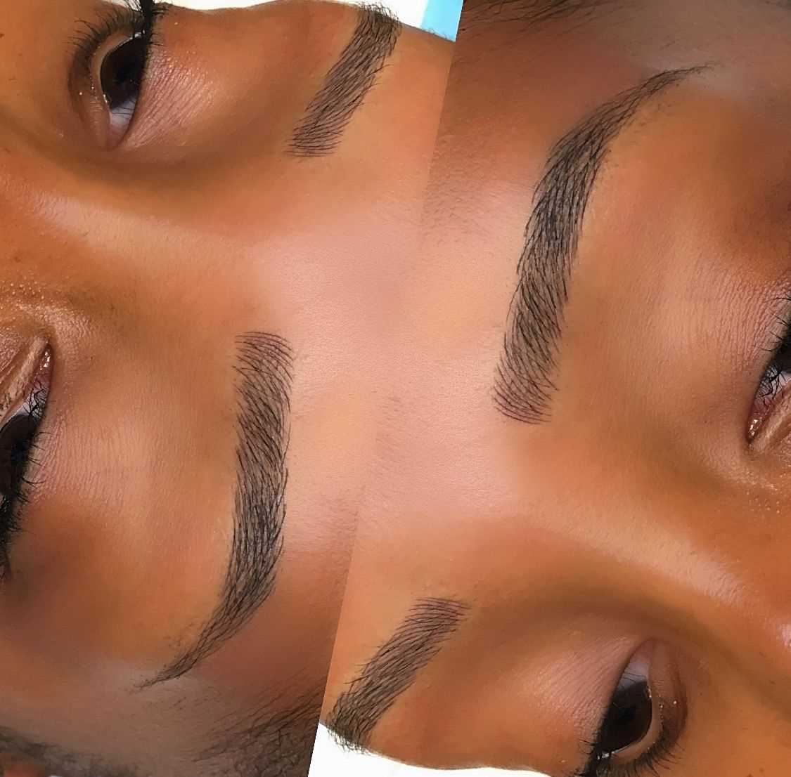 Black Hair,microblading