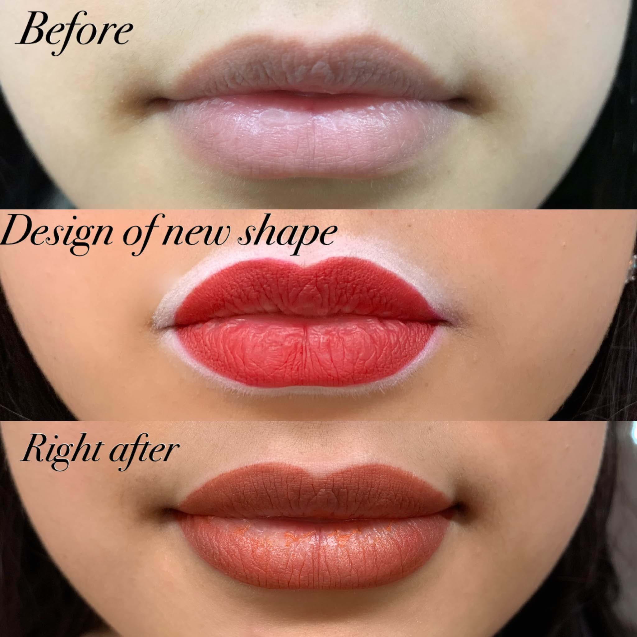 Professional Lip Blushing Services & Contouring Procedure