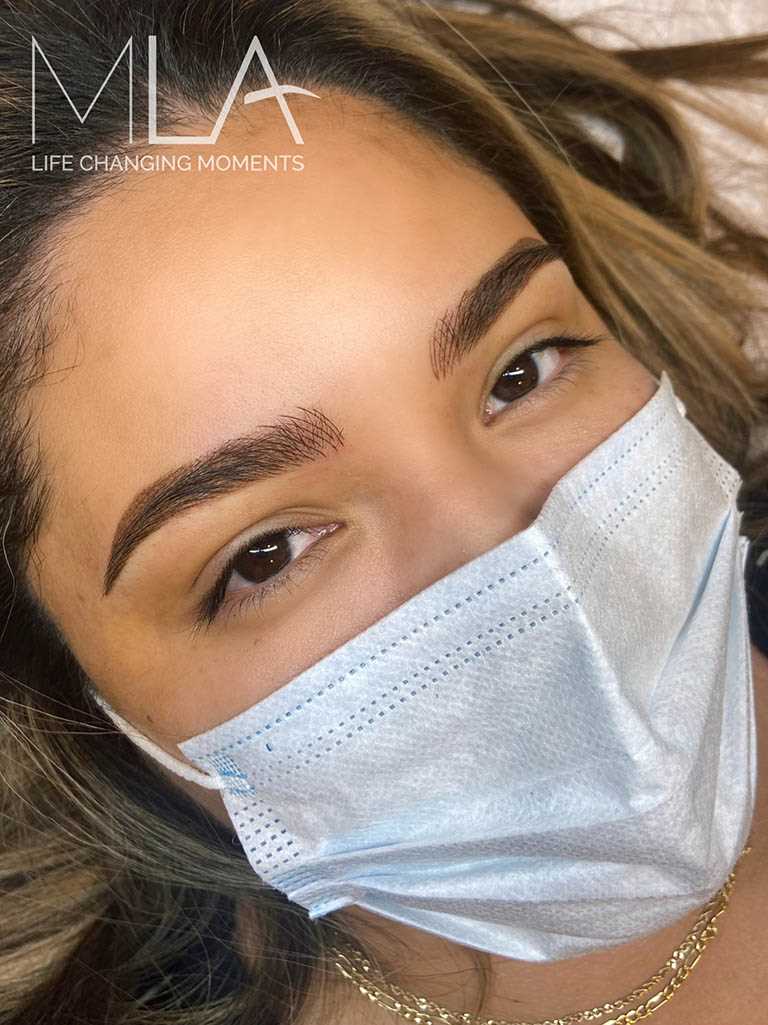 Combo Brows,Brunette