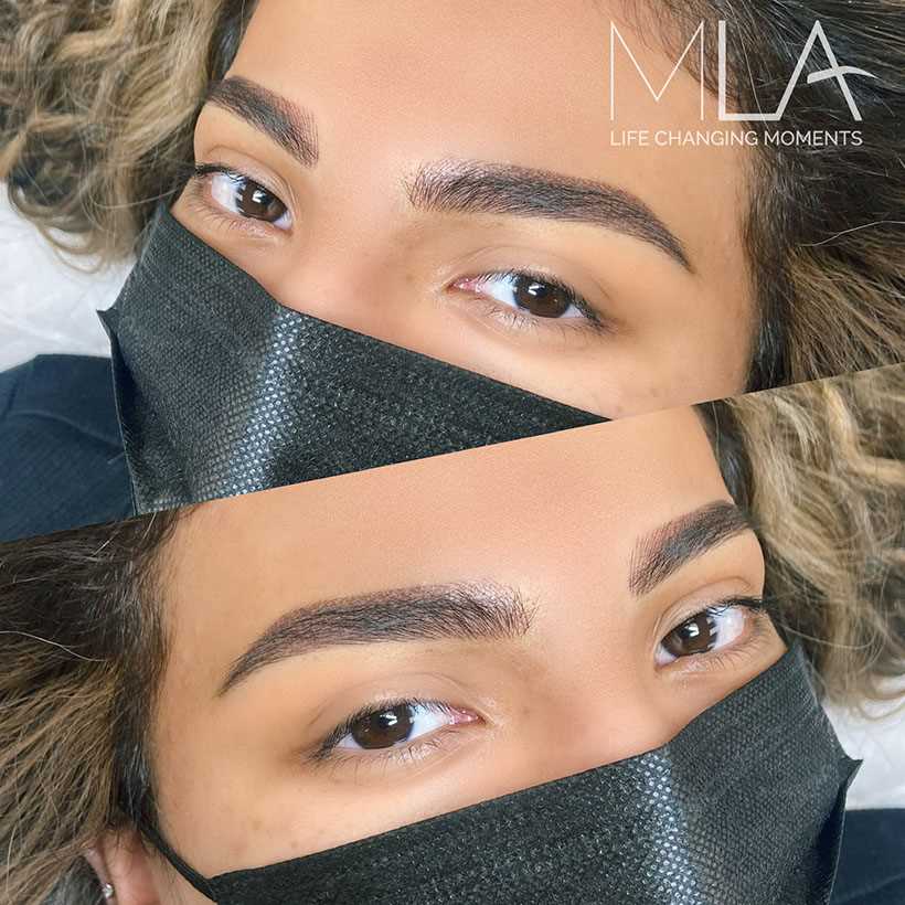 Combo Brows,Brunette